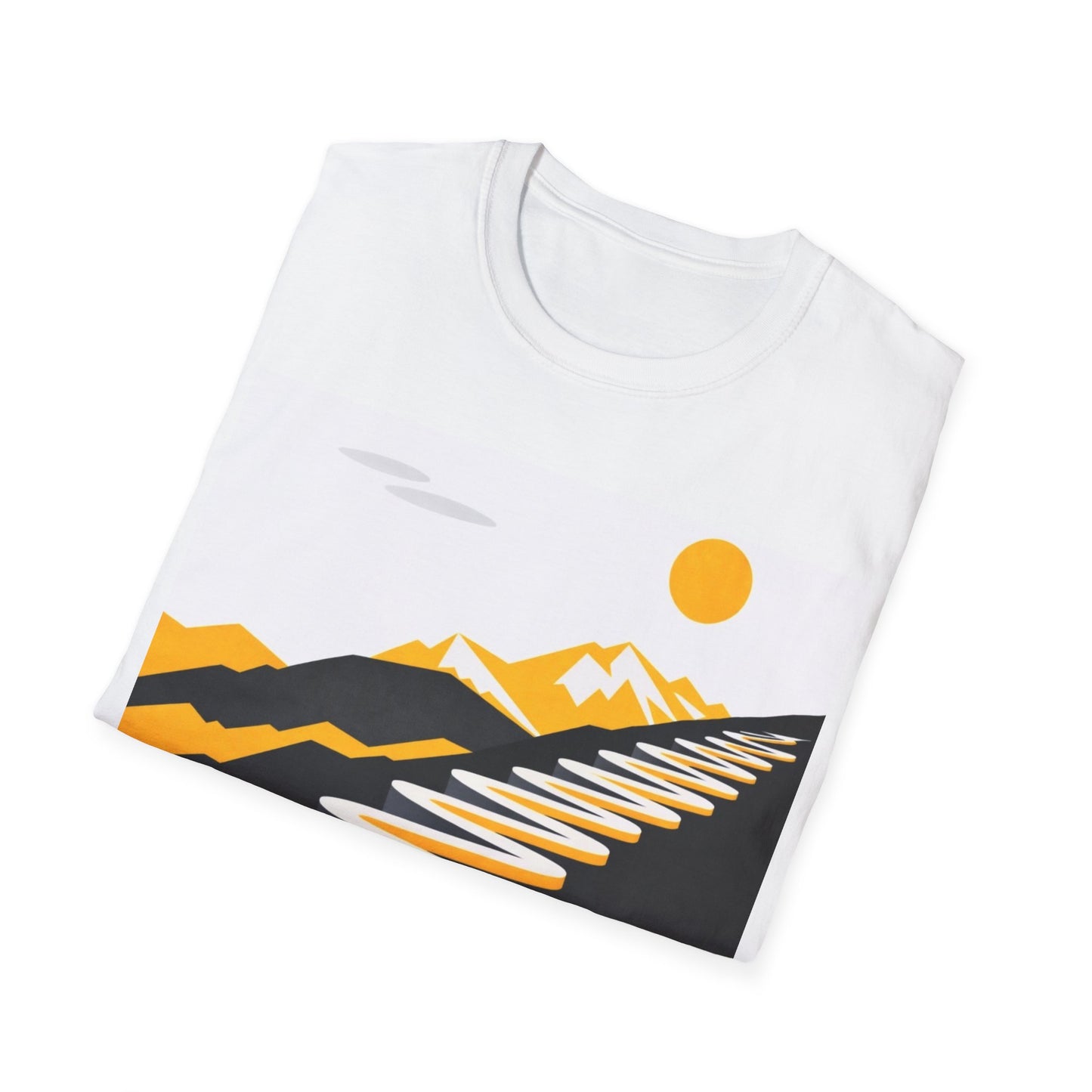 Alpe d'Huez Cycling T-Shirt — in Tour De France Colours