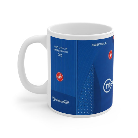 Giro D'Italia 2026 Maglia Azzura King of the Mountain Jersey Mug