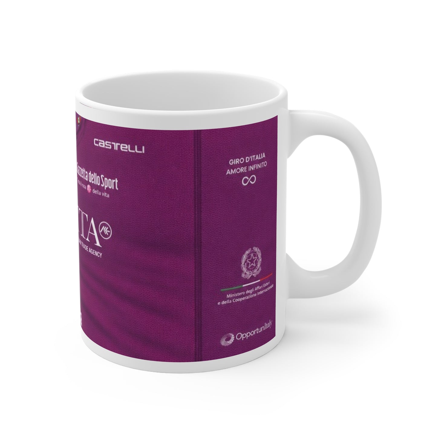 Giro D'Italia Maglia Cyclamino Sprinters Jersey Mug