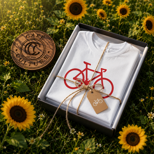 Copy of Tour De France Red Bike Graphic Tee