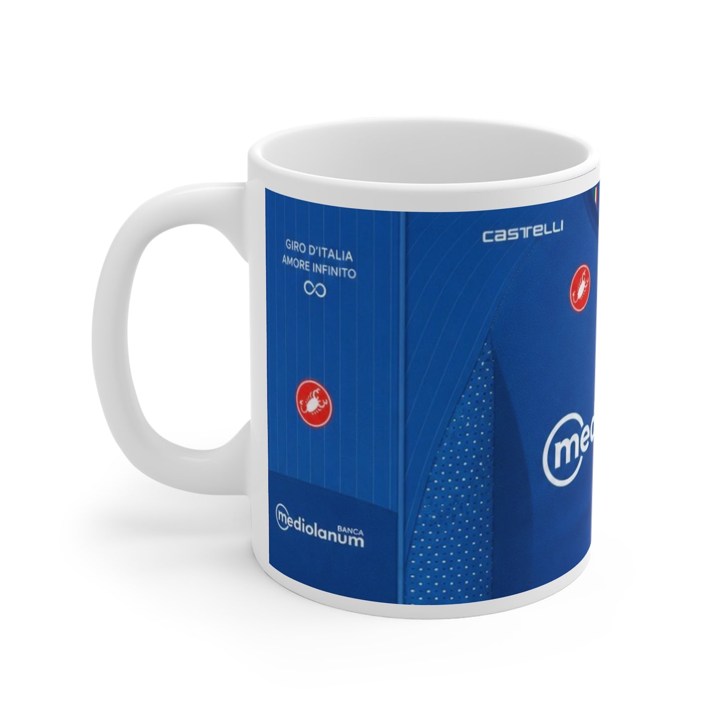 Giro D'Italia 2026 Maglia Azzura King of the Mountain Jersey Mug