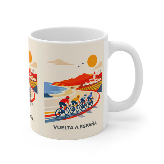 Vuelta A Espana Cycling Mug