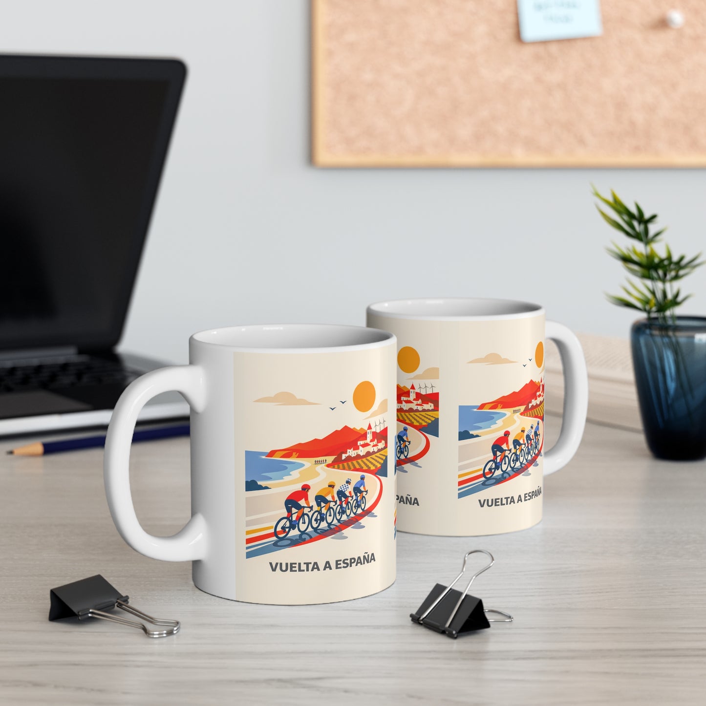 Vuelta A Espana Cycling Mug