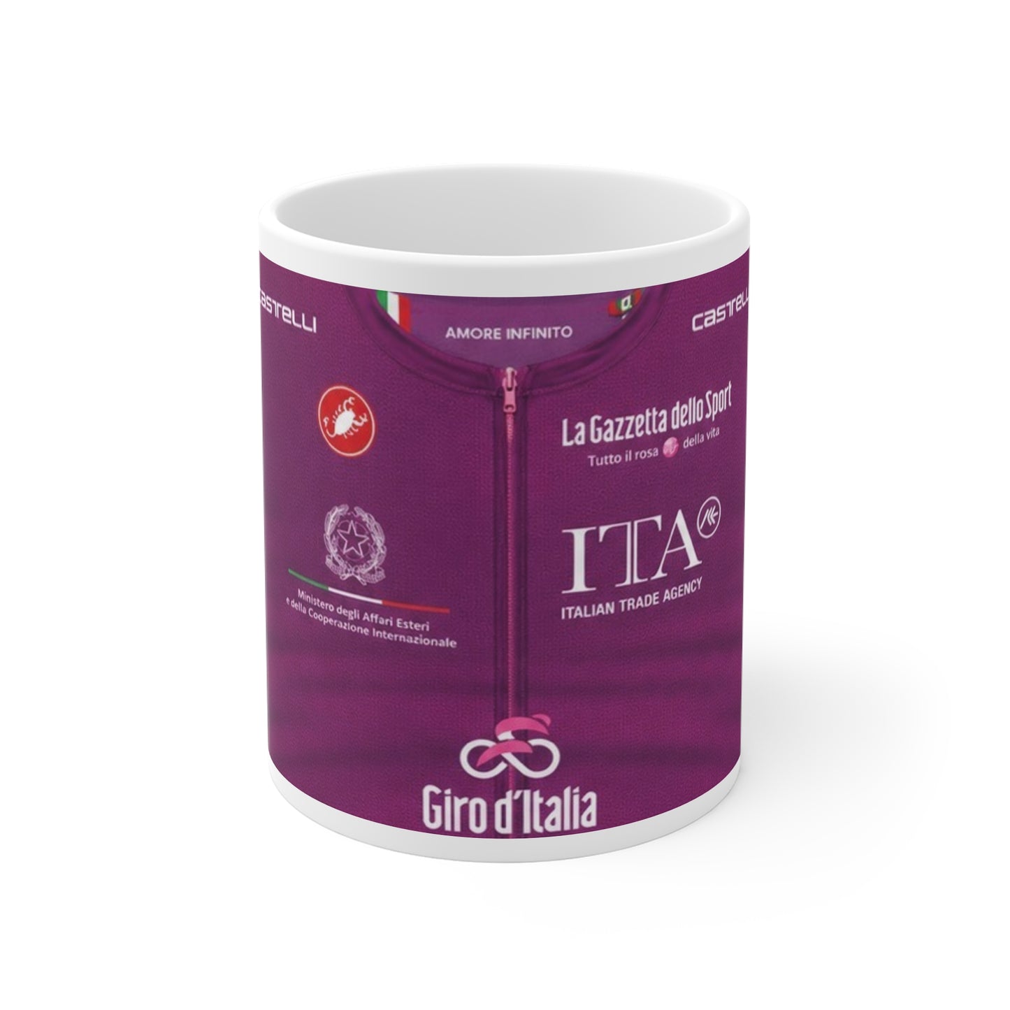 Giro D'Italia Maglia Cyclamino Sprinters Jersey Mug