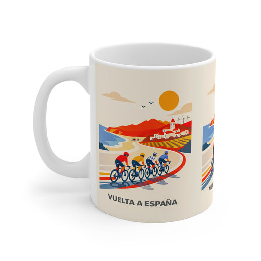 Vuelta A Espana Cycling Mug