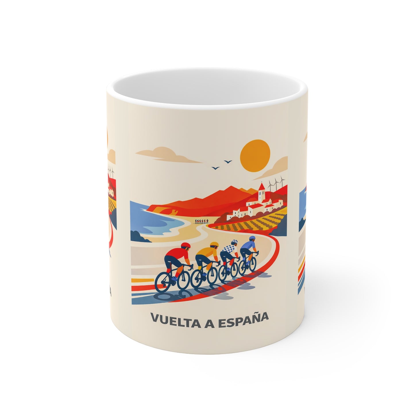 Vuelta A Espana Cycling Mug