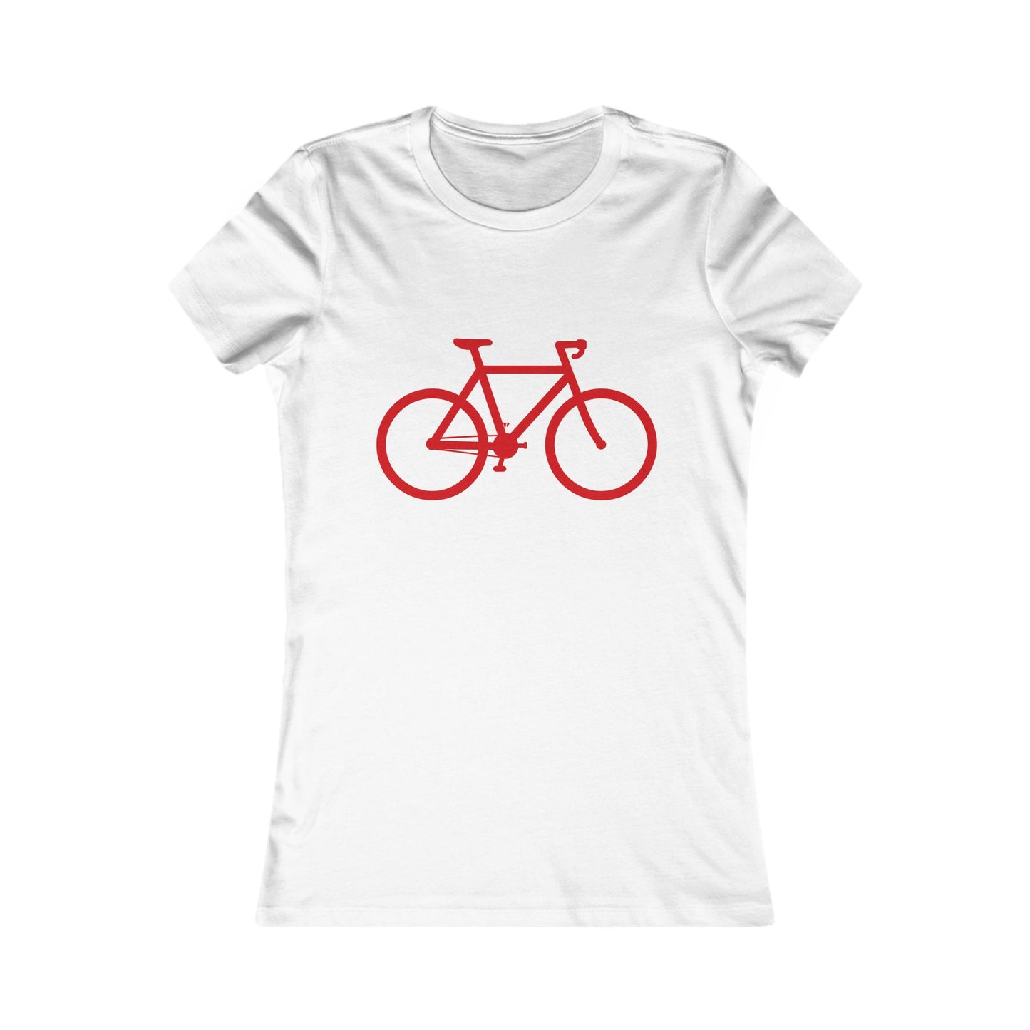 Cycling Graphic Tee - Red