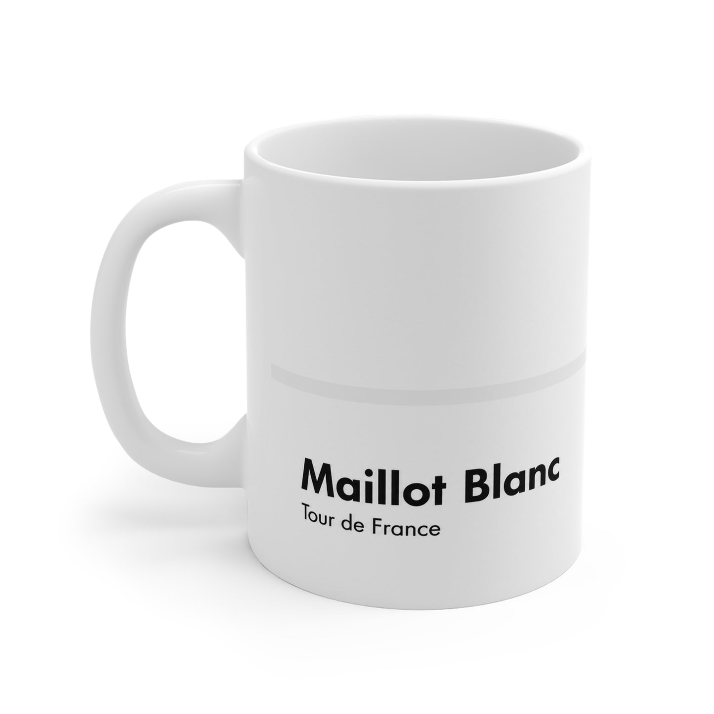 Tour De France Maillot Blanc Mug