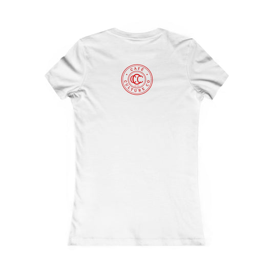 Cycling Graphic Tee - Red