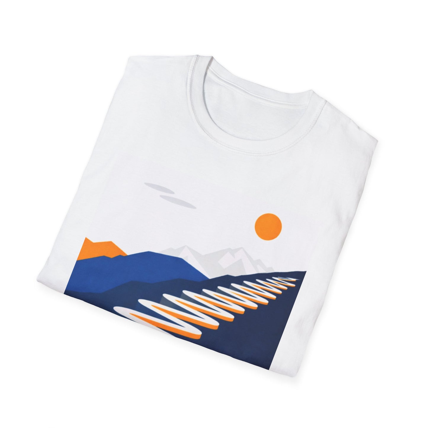 Alpe d'Huez Cycling T-Shirt — Retro Road Bike Poster Tee