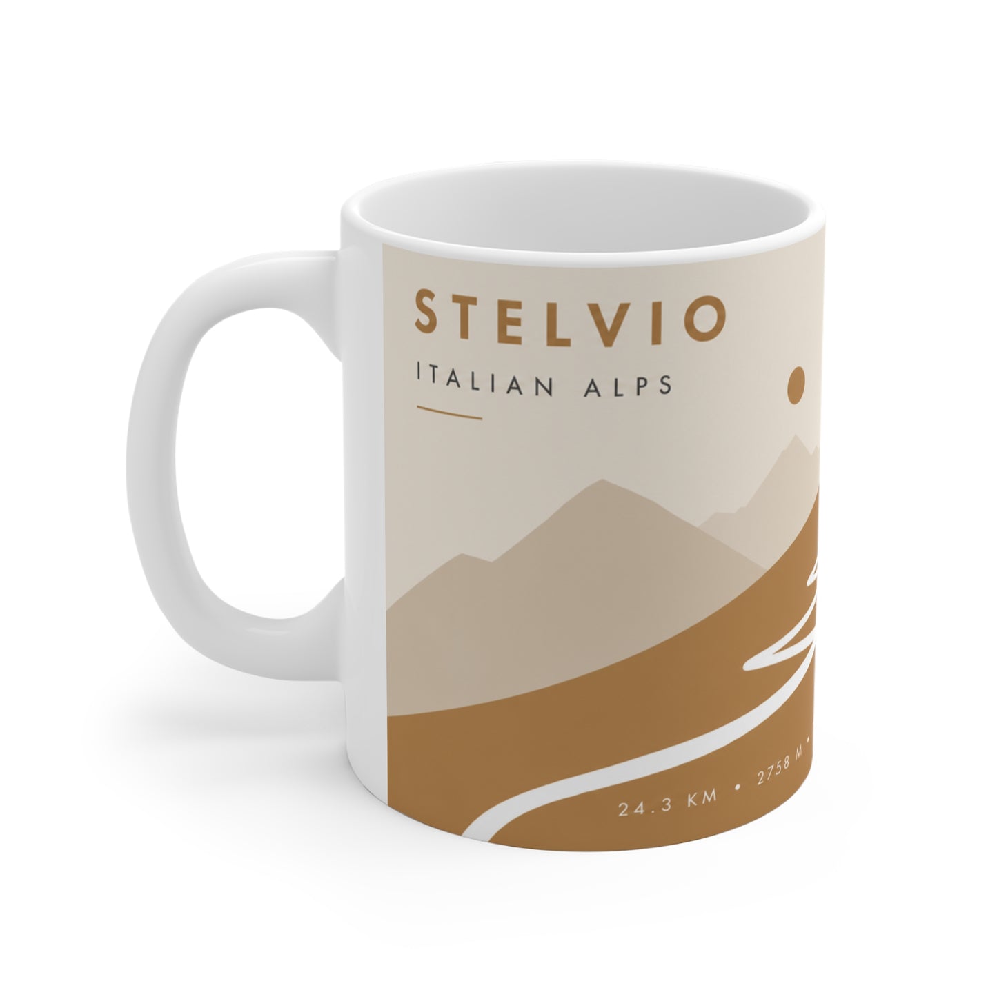 Stelvio Pass - Iconic Climbs Mug Collection